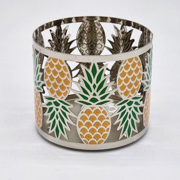 Bath and Body Works Other - Bath and Body Works Pineapple 3 Wick Candle Holder